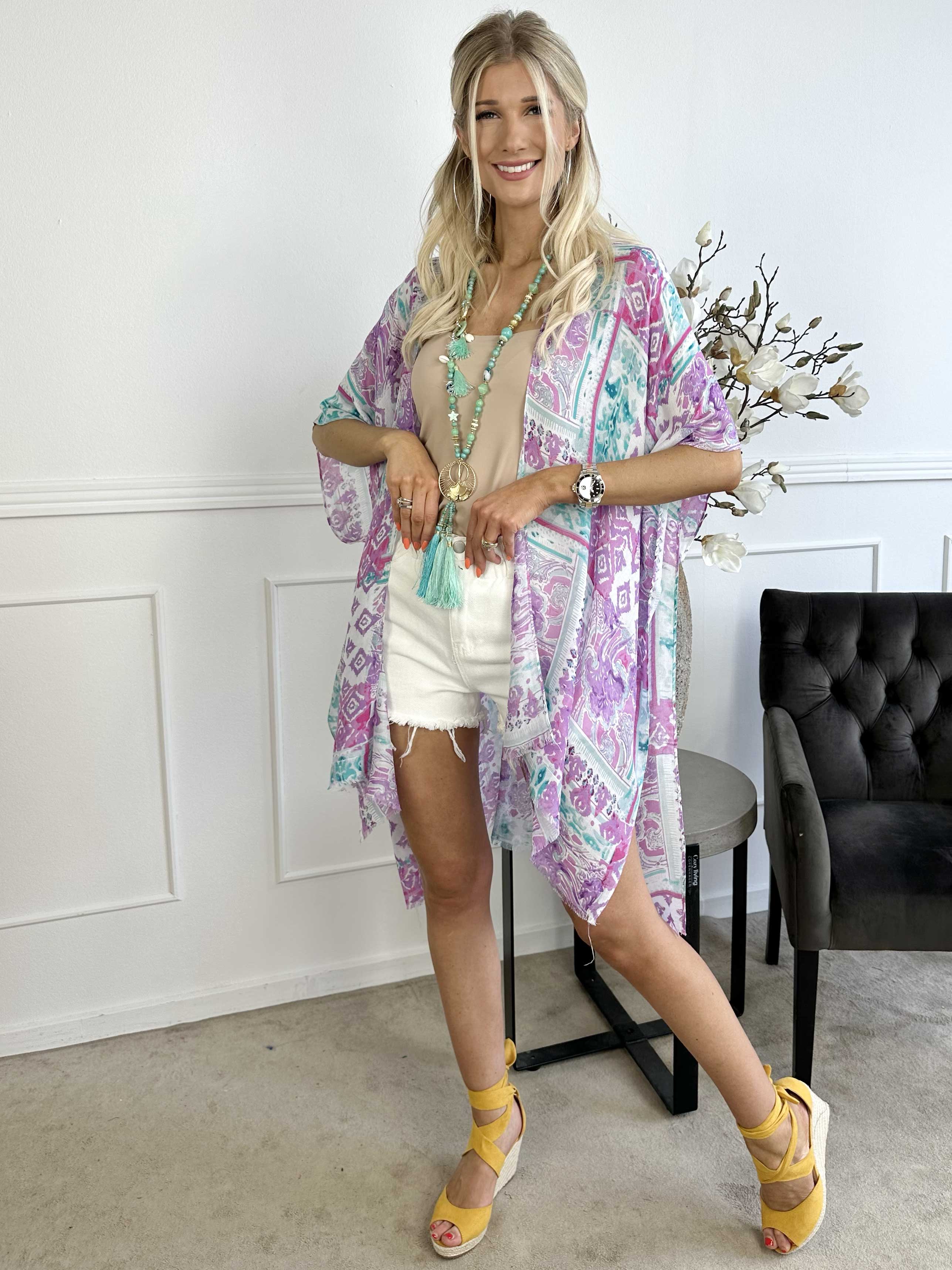 Alexandrine - Lätt och luftig bomullskimono